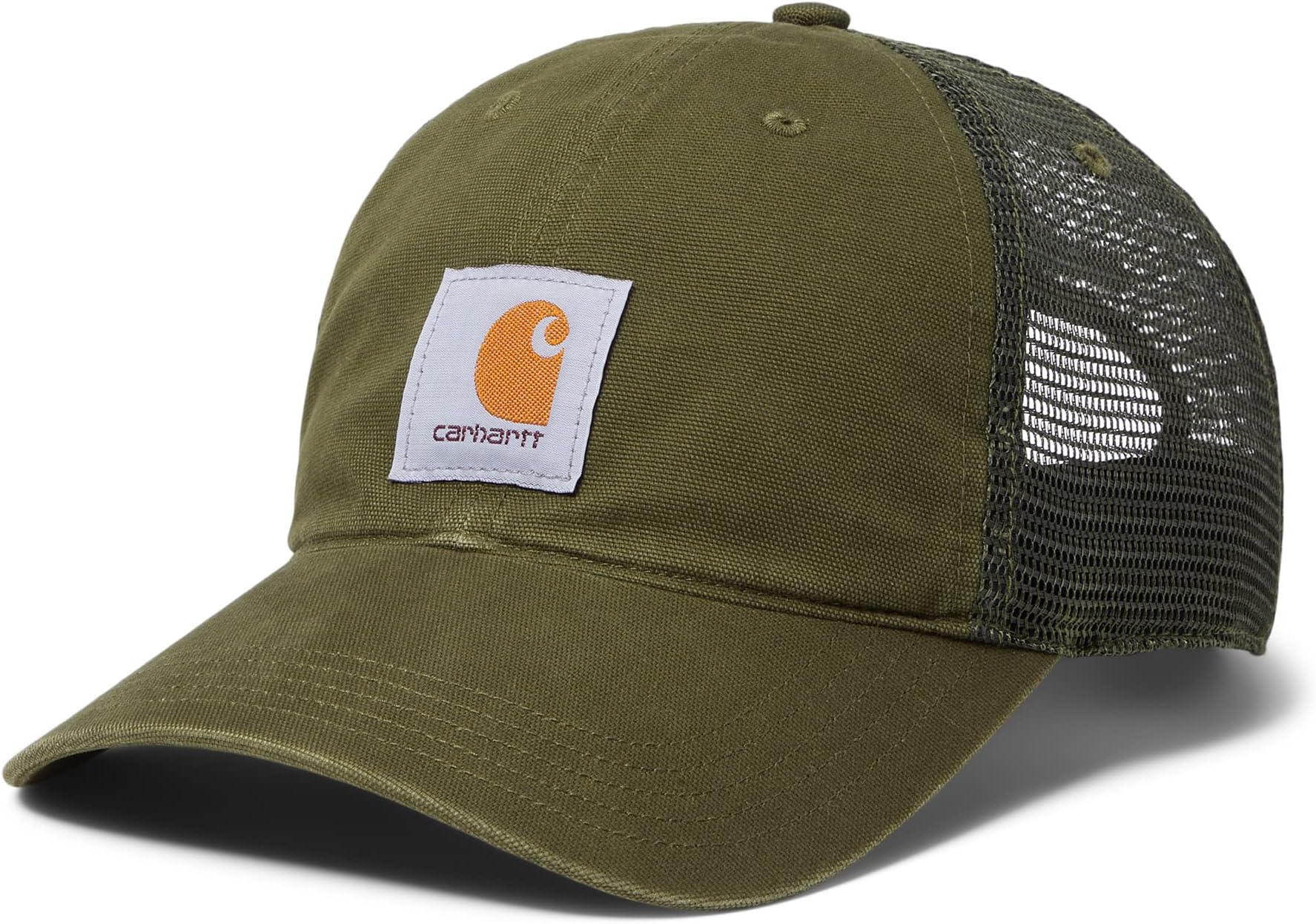 

Бейсболка Carhartt Canvas Mesh-Back Cap, цвет Basil
