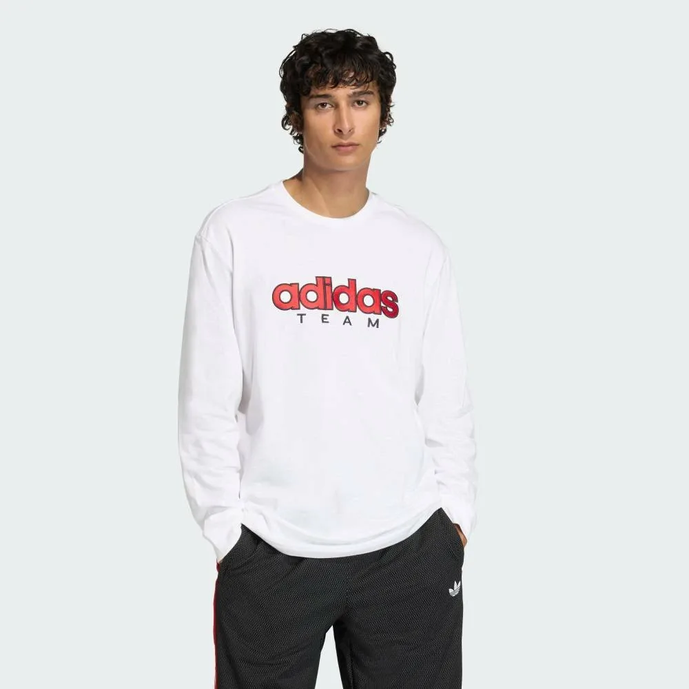 Футболка с длинным рукавом GFX Adidas, white