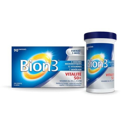 

3 Добавка с пробиотиками для пожилых людей 90 таблеток Bion