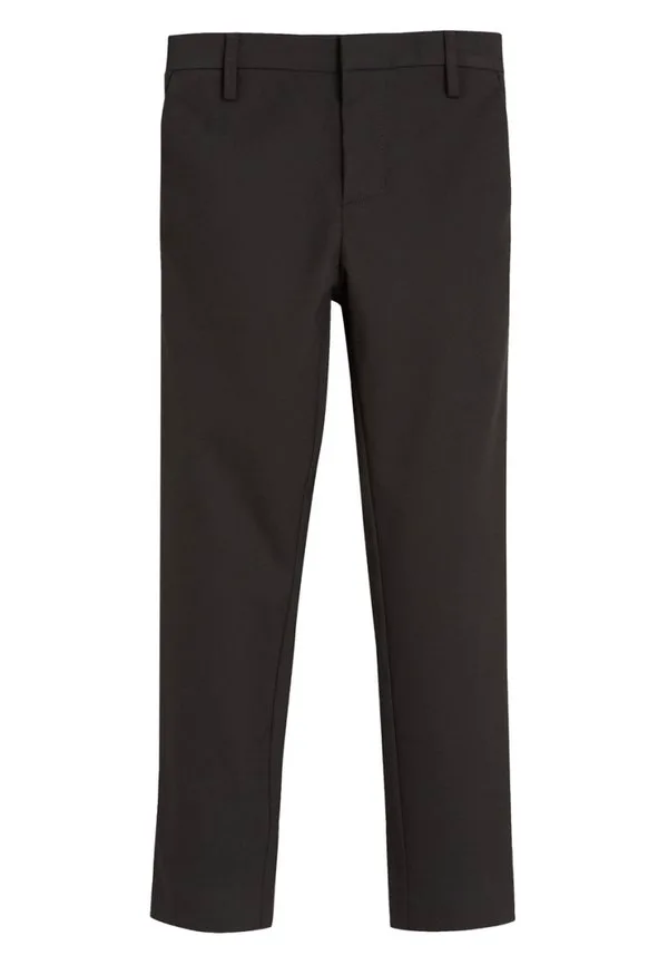 Черные классические узкие брюки из эластичной ткани (316 лет) Next, Mottled Black