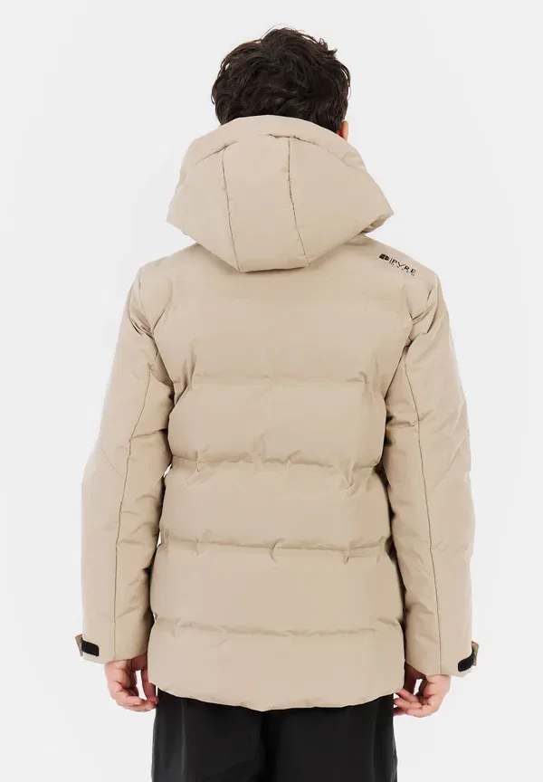 Куртка сноубордическая Protest Tumber jr snowboard jacket, бамбуково-бежевый — фото 3