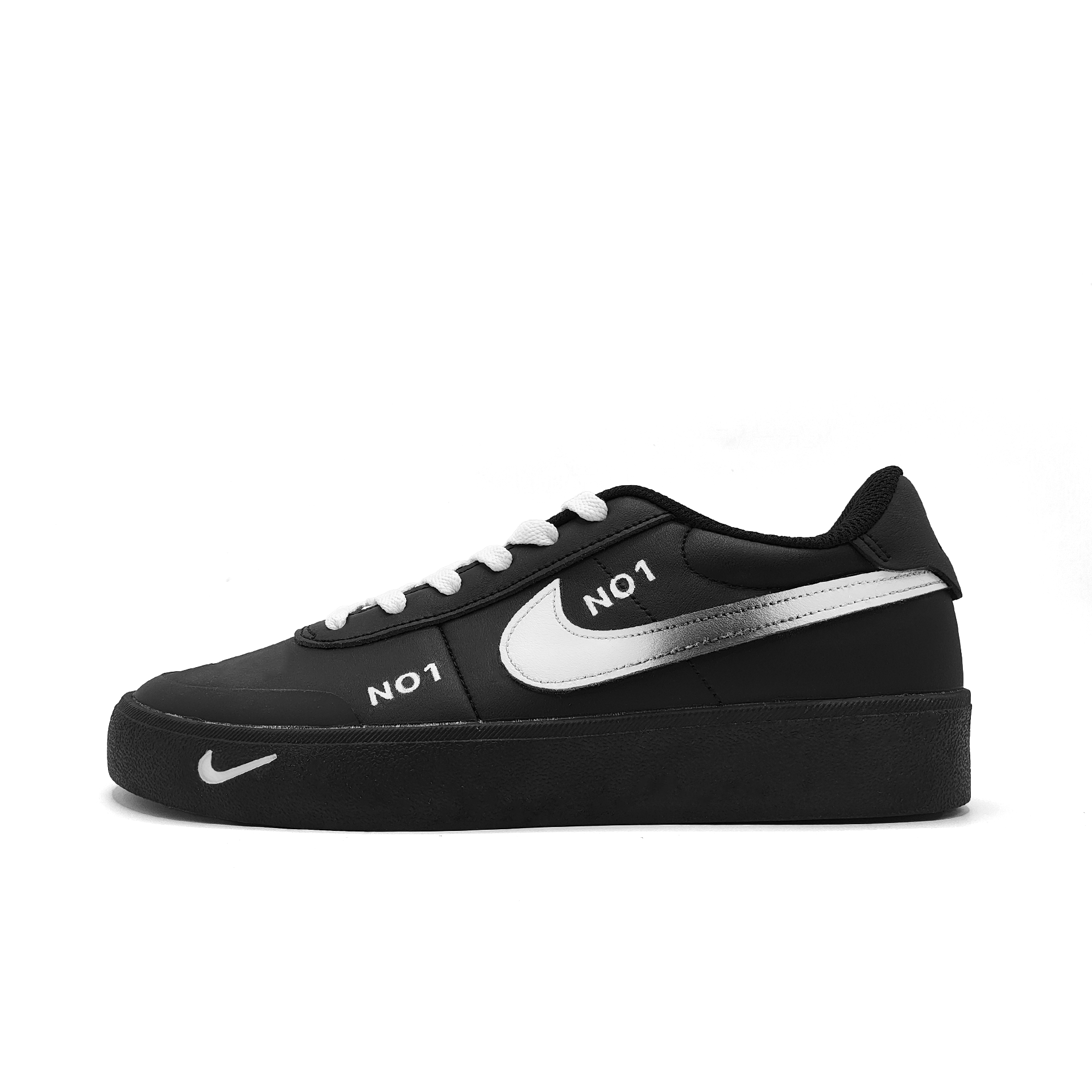 

Nike Кроссовки для скейтбординга Court Shot Butterfly Metamorphosis Abrasion Resistant Low top Unisex Black