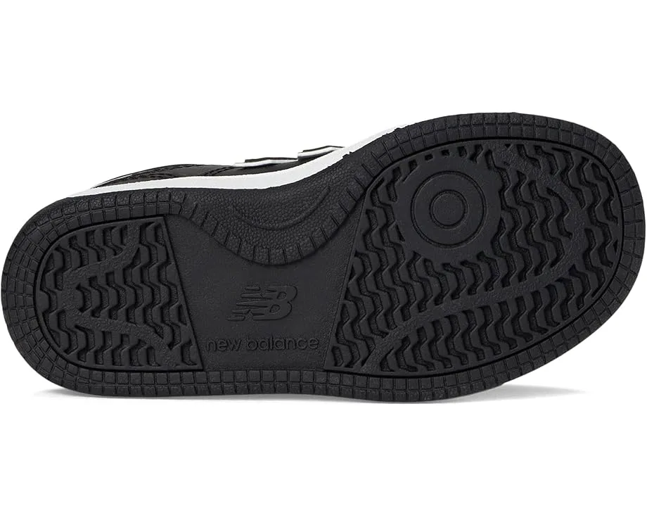 Кроссовки New Balance Kids B480 (Little Kid), Black/White — фото 3