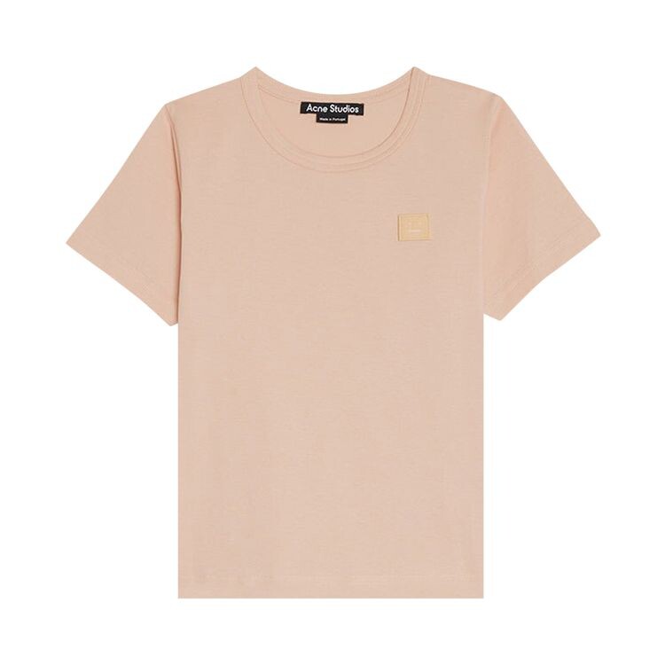 

Футболка Acne Studios Kids Nash Face T-Shirt Powder Pink, розовый