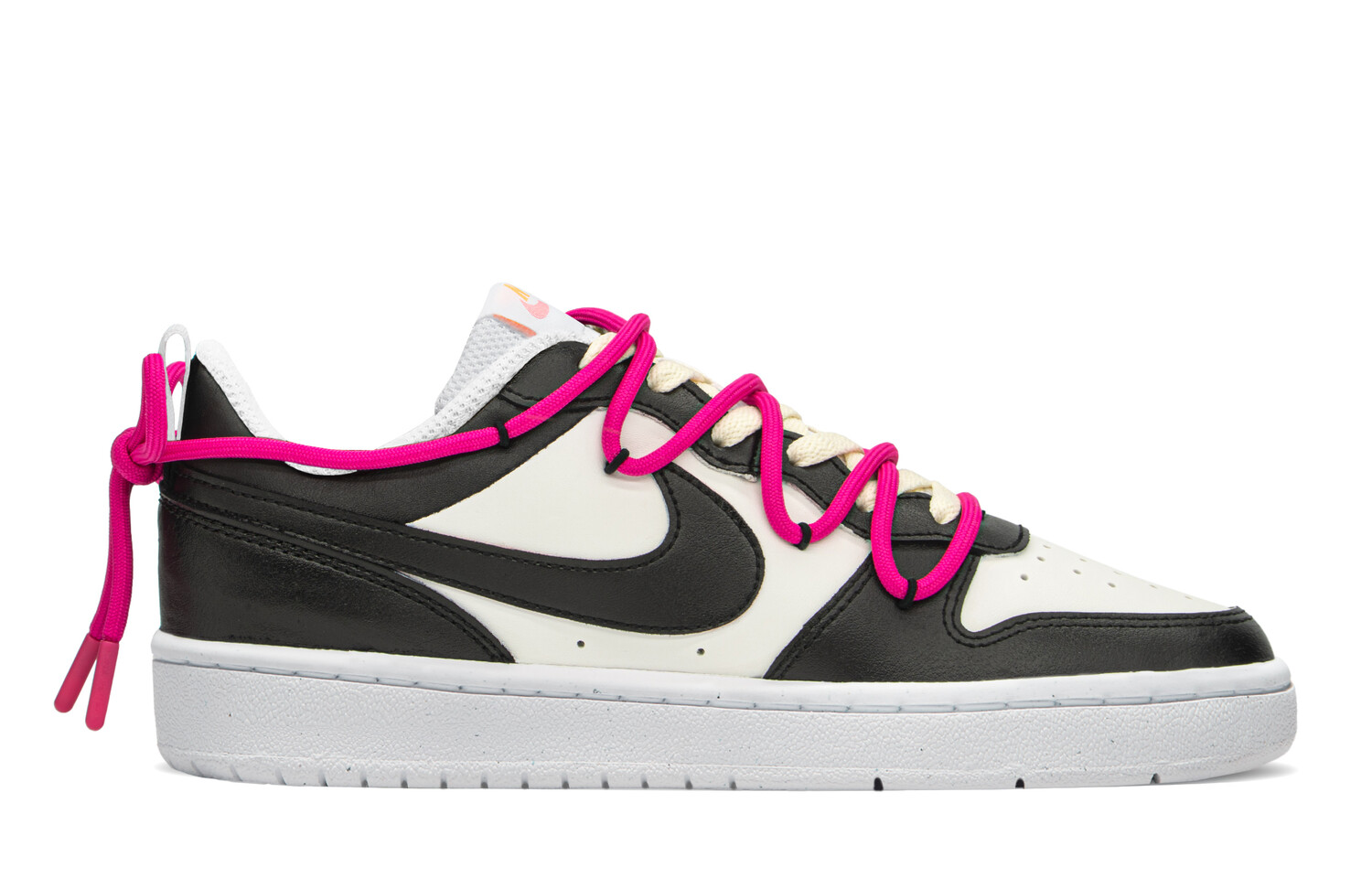 

Кроссовки Nike Court Borough Series Skateboard Shoes Women's Low-Top Black White