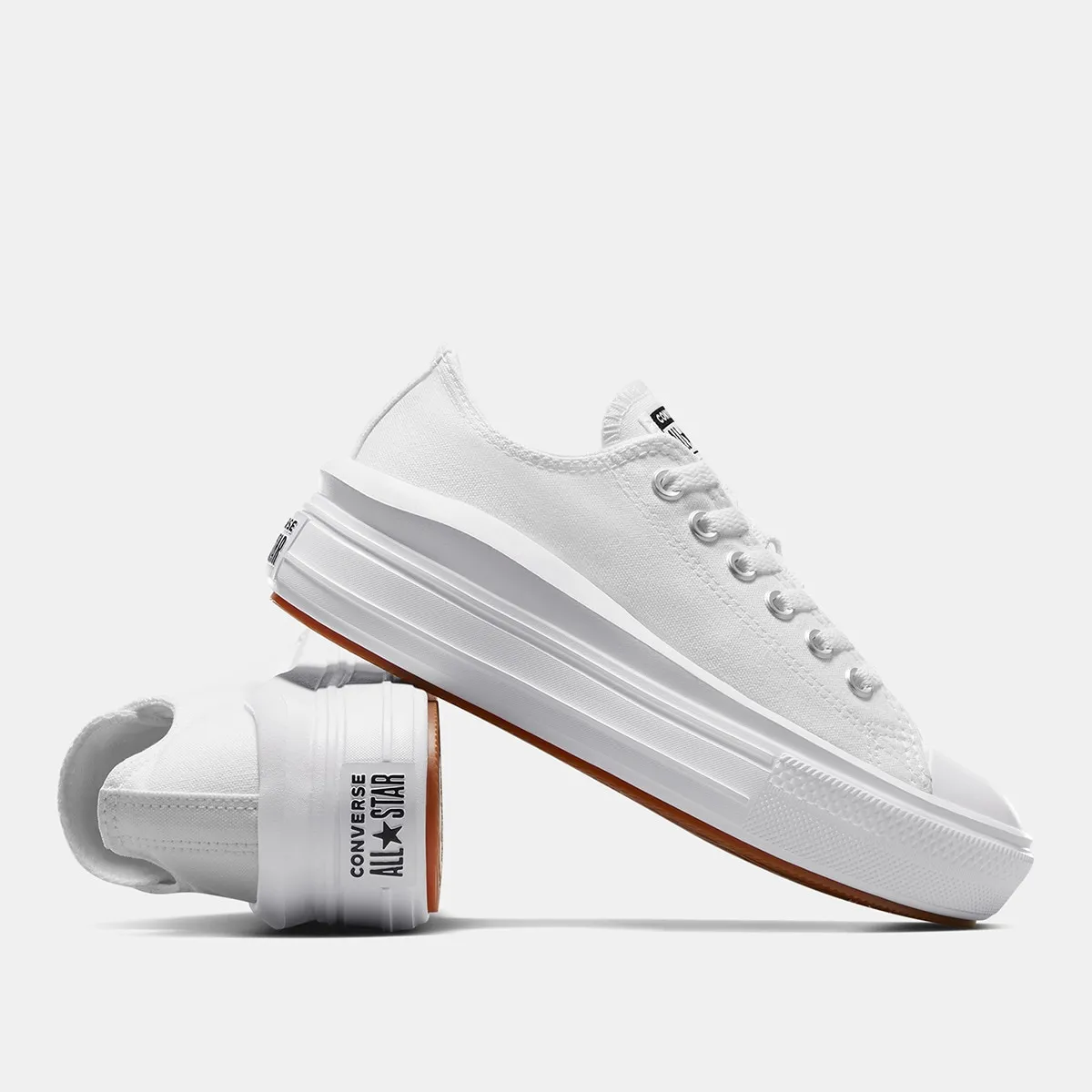 Женские повседневные кеды Chuck Taylor Move Carry Over Baja Converse, белый — фото 3