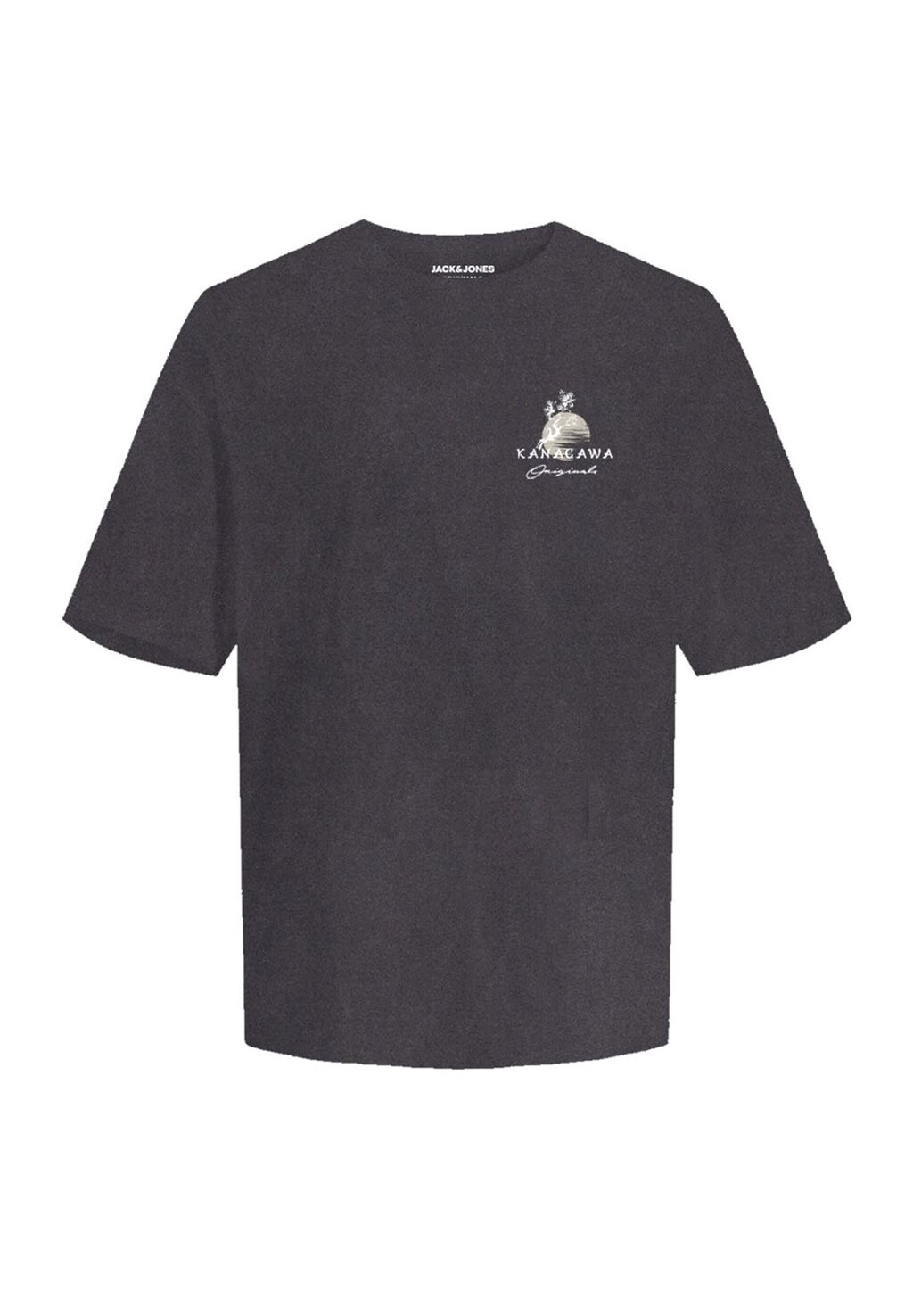 

Футболка с принтом Jorvenom Tee Crew Neck Jack & Jones, черный