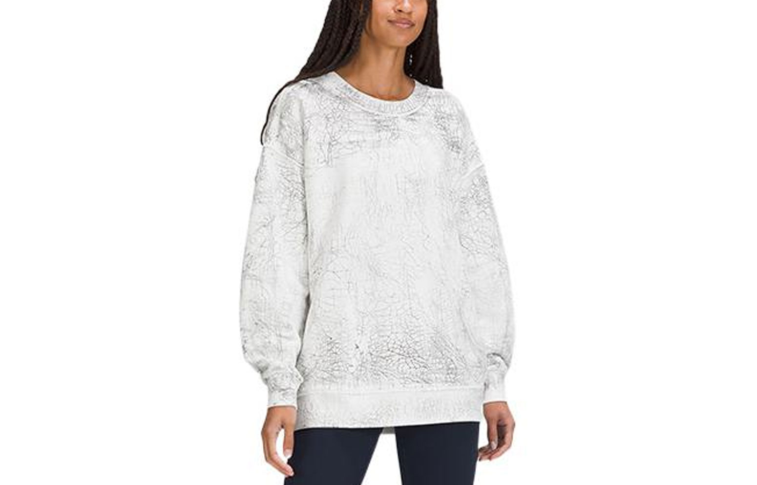 

Идеально свободный свитшот Women's Lululemon, белый