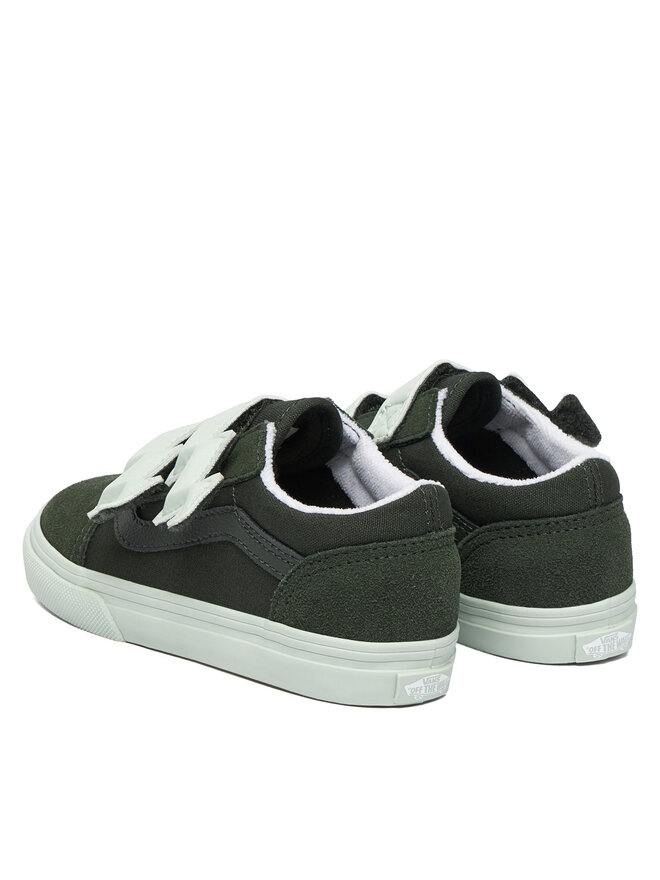 Кроссовки Old Skool V Bolt Strap VN000D1BEMU1 Vans, зеленый — фото 3
