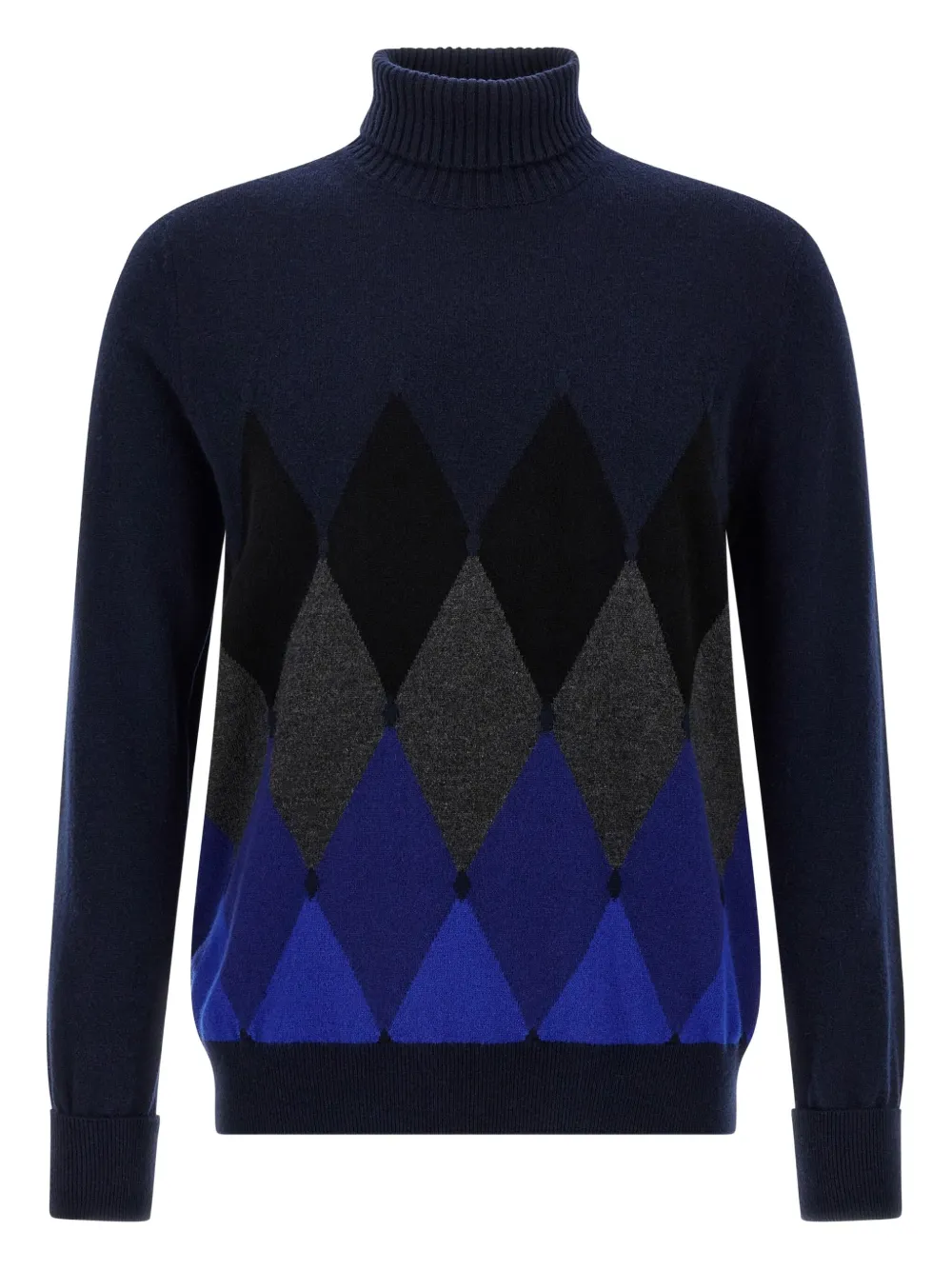 

Водолазка с узором "аргайл" Ballantyne, синий