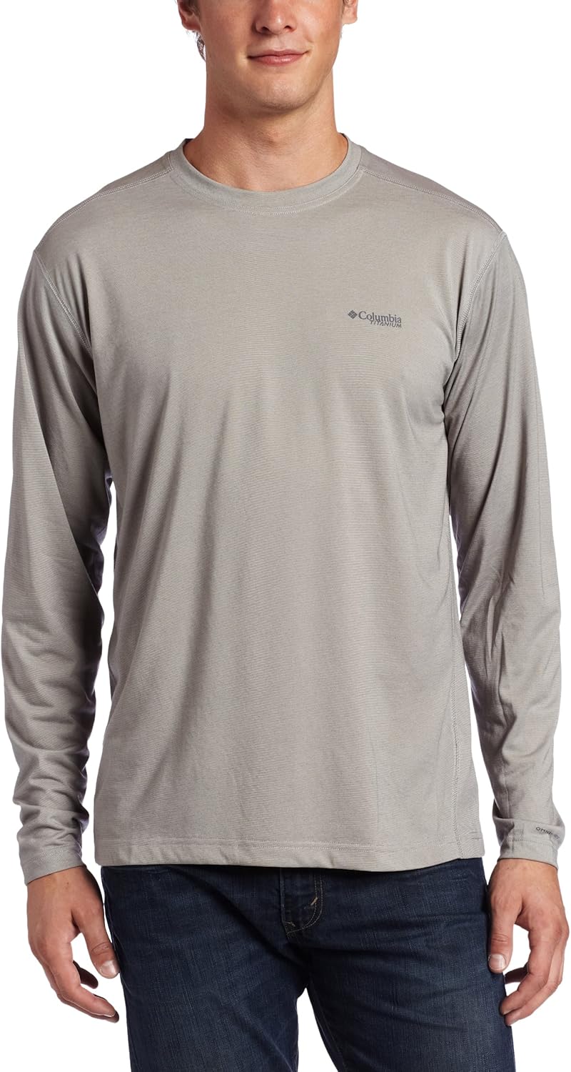 

Columbia Men's Mountain Tech футболка с длинным рукавом, Grout