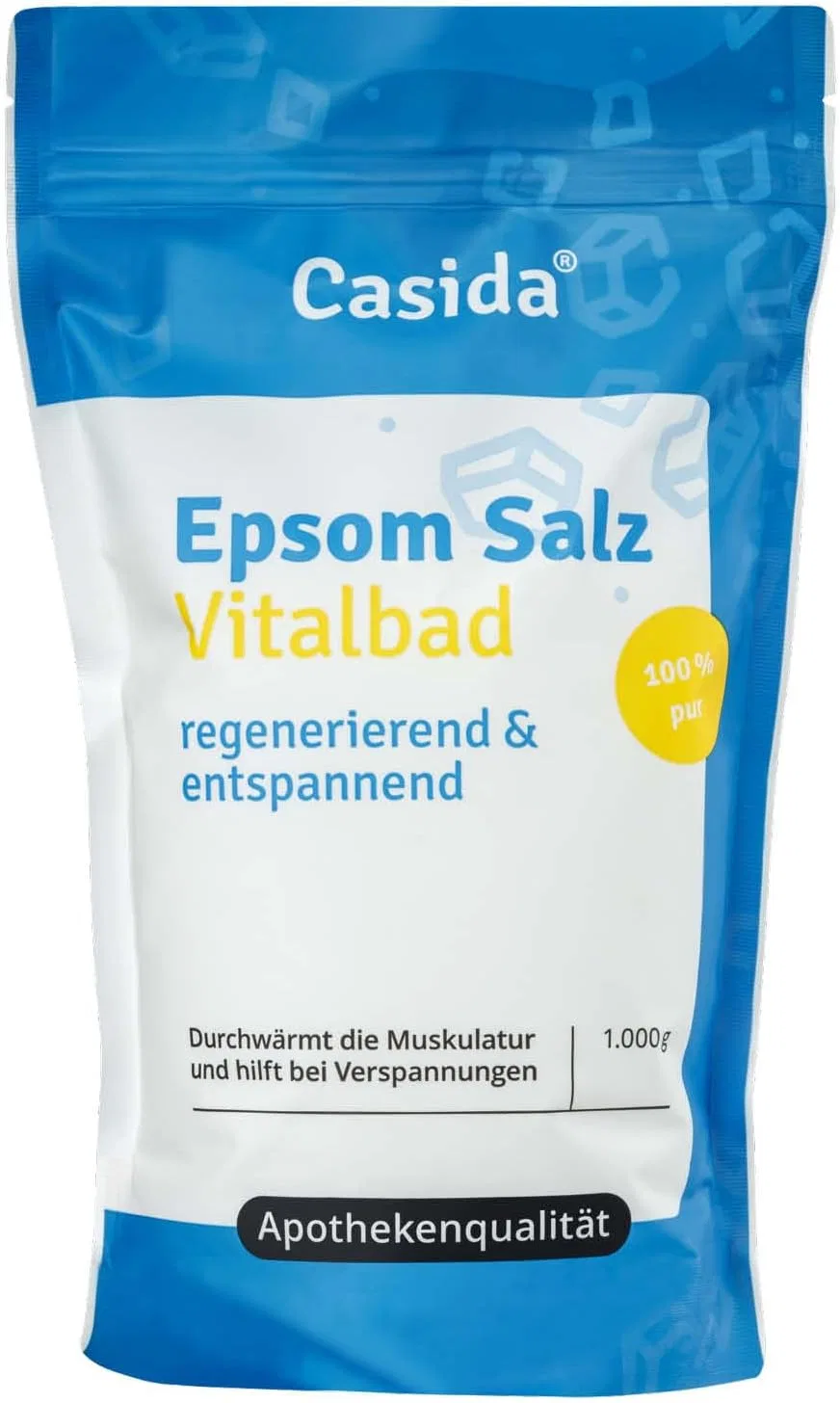 Английская соль «Vital Bath» для ванн, 1000 г Casida