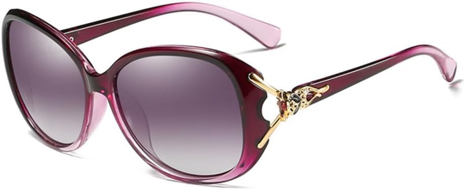 

Женские поляризованные солнцезащитные очки, аксессуары для солнцезащитных очков UV400, солнцезащитные очки с защитой от УФ-излучения UV400 для женщин generic, Purple Purple