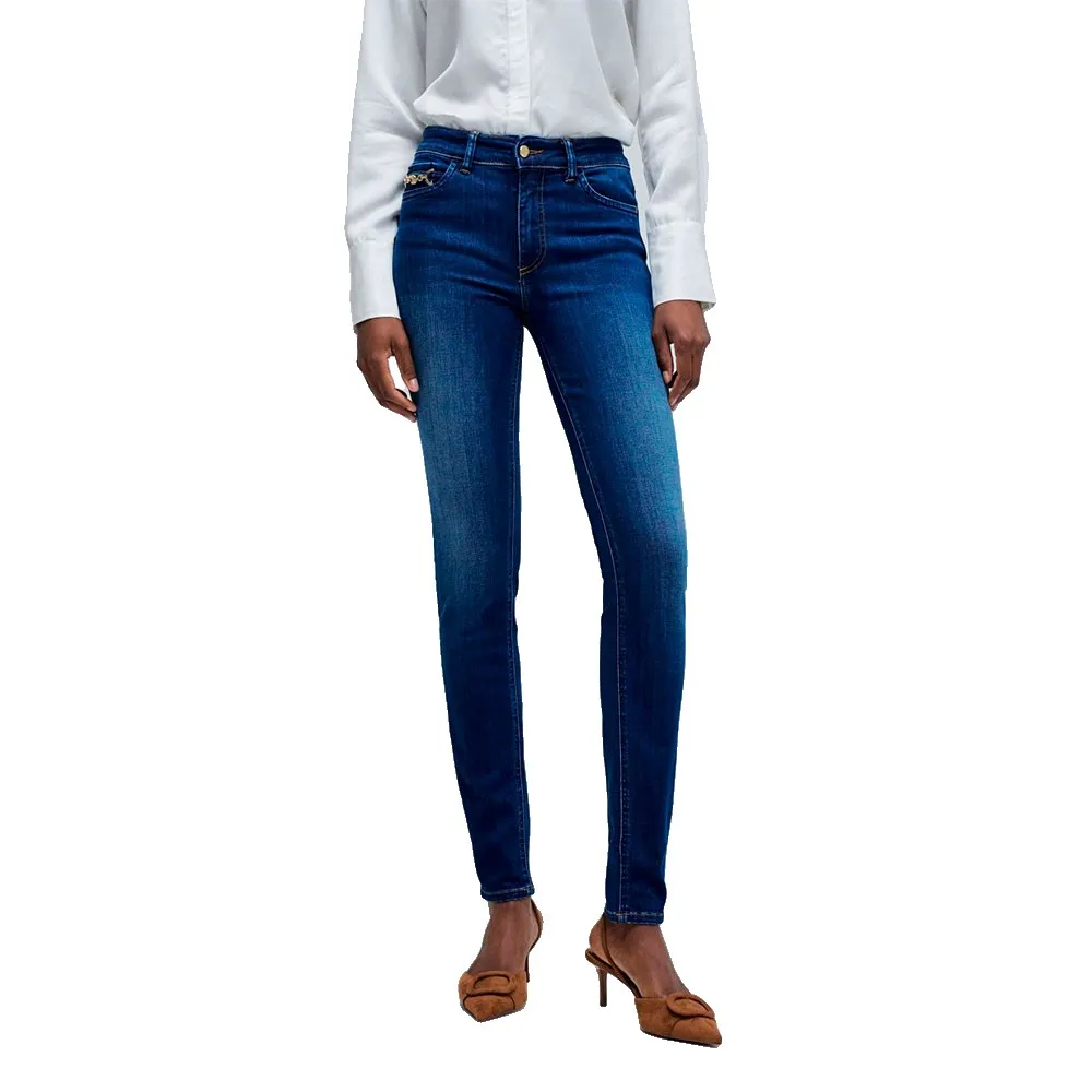 

Джинсы Salsa Destiny Detail Pocket Push Up Skinny Fit, синий