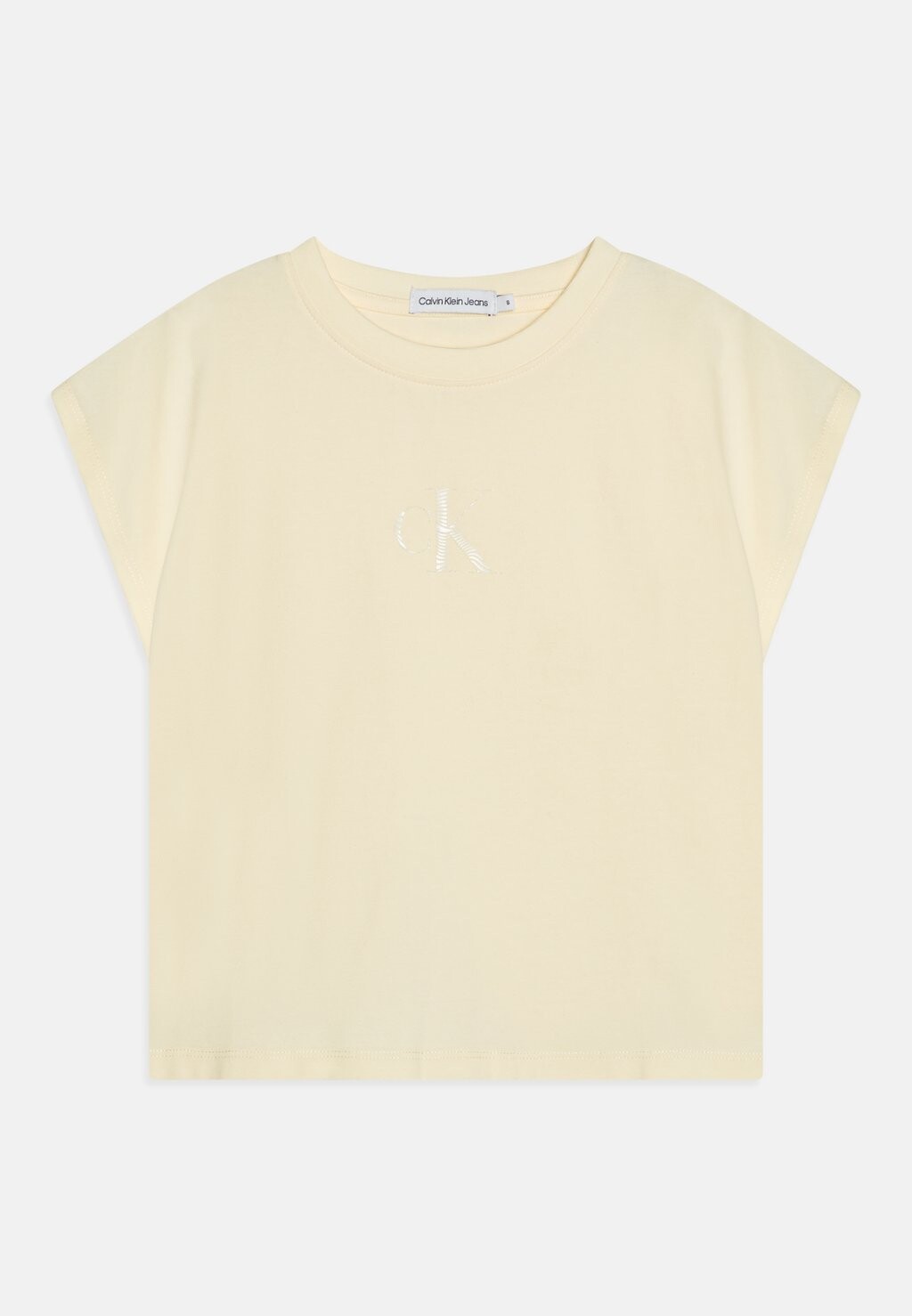 

Верх Iridescent Logo Tank Calvin Klein Jeans, цвет papyrus