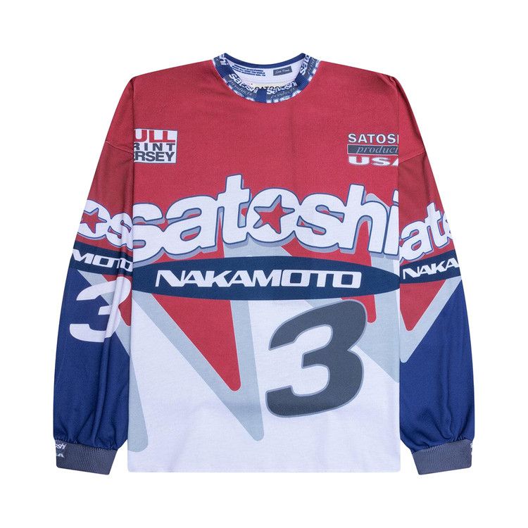 

Лонгслив Satoshi Nakamoto Speedway Long-Sleeve, Red