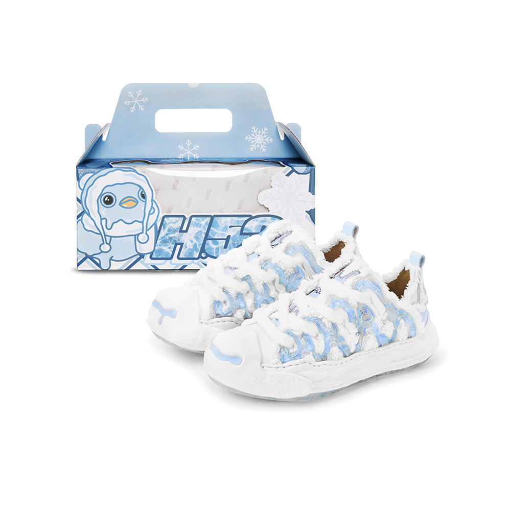 

Кроссовки H-52 Skateboarding Shoes Unisex Low-top Blue/white, синий