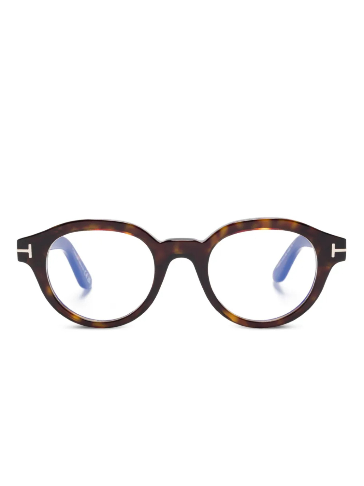 

Очки TOM FORD Eyewear в круглой оправе, коричневый