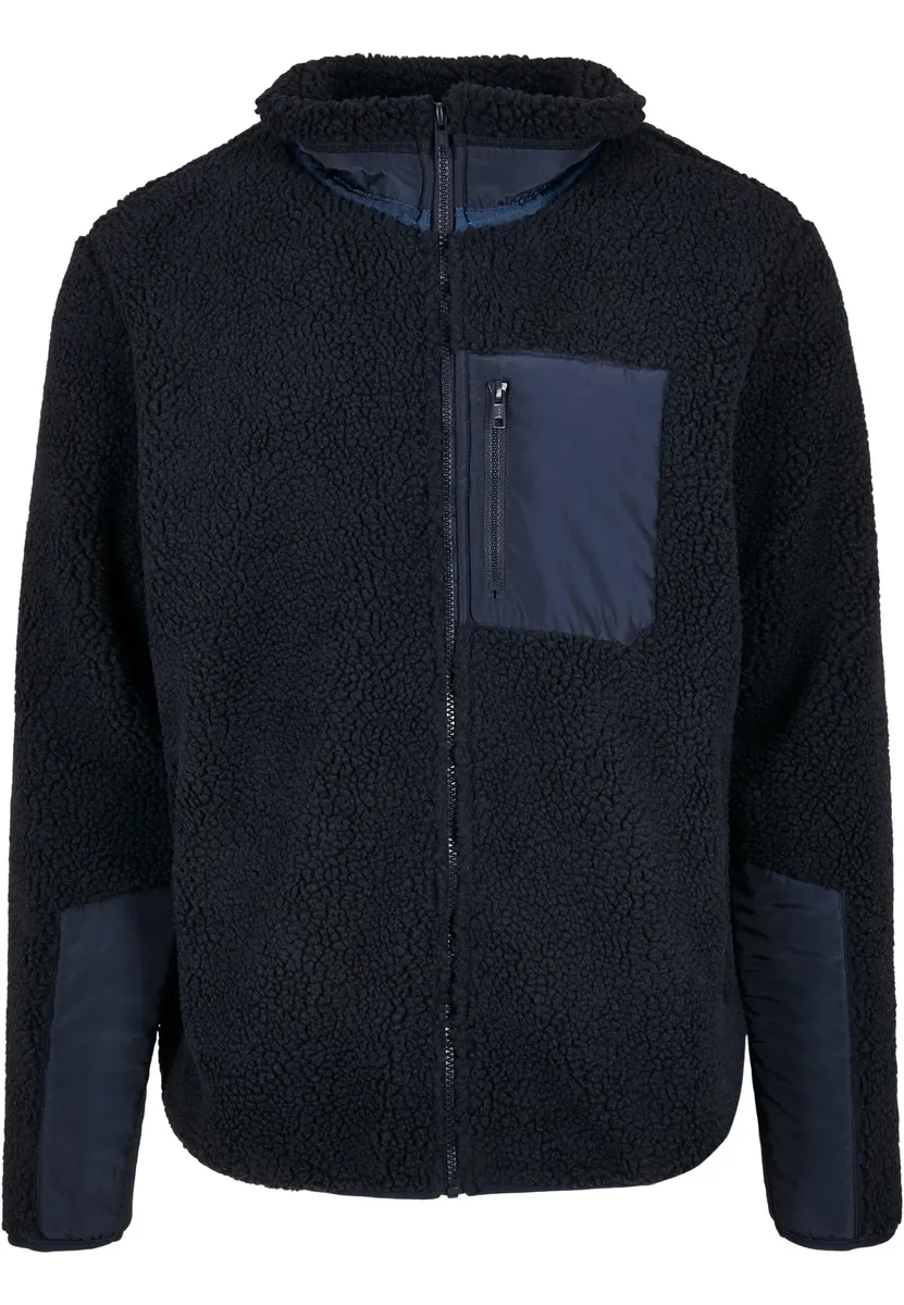 

Куртка зимняя URBAN CLASSICS " Urban Classics Men's Sherpa Jacket" (1 шт.), без капюшона, цвет Midnightnavy