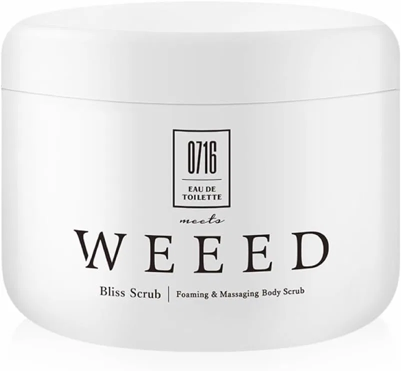Скраб для тела WEEED Weed Bliss Scrub, сладкий цветочный аромат, 360 г