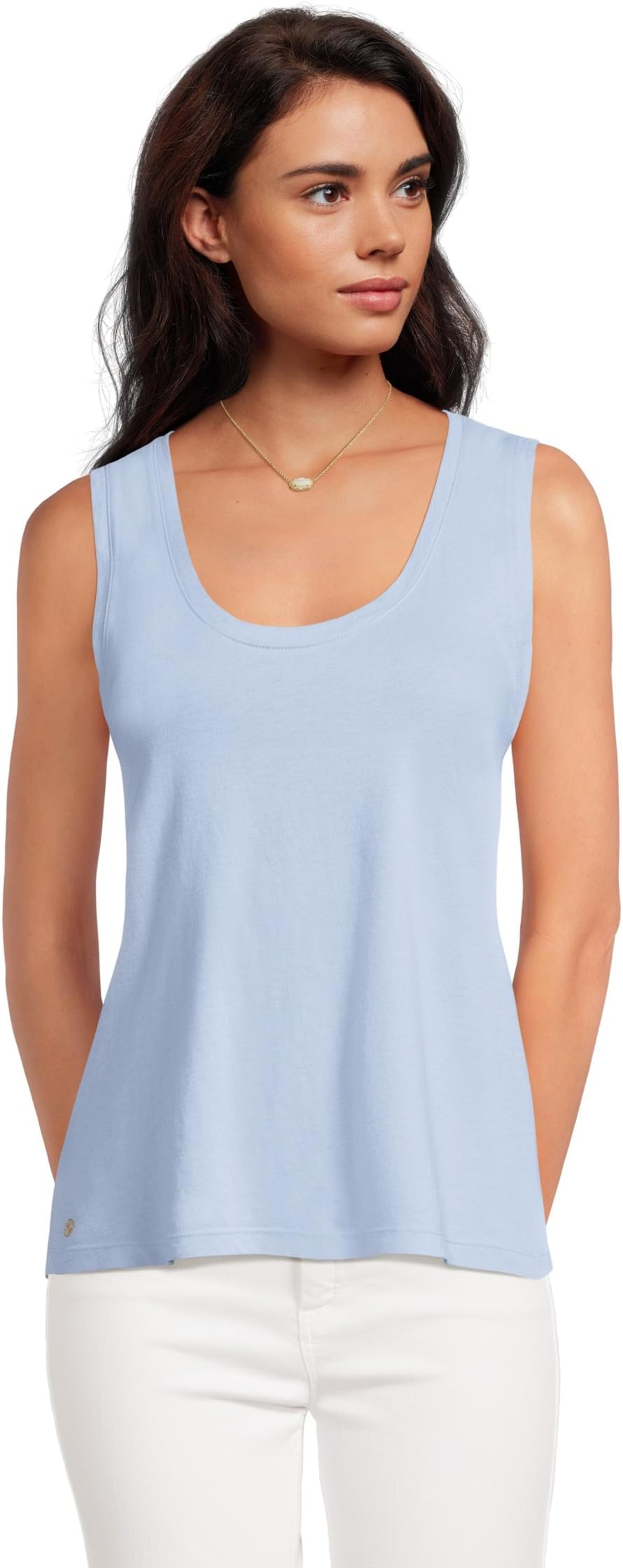 

Топ Lilly Pulitzer Meredith Tank, цвет Jacaranda Blue