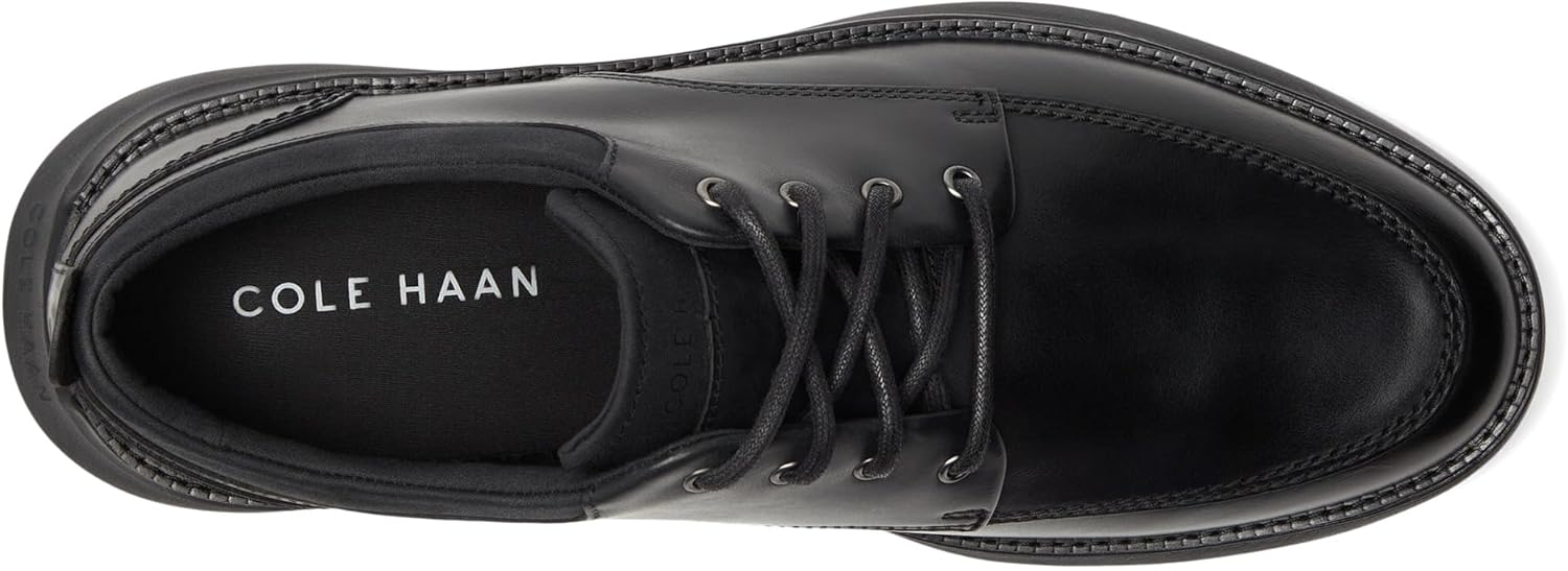 Мужские оксфорды Cole Haan Grand Remix с носком Apron, черный — фото 4