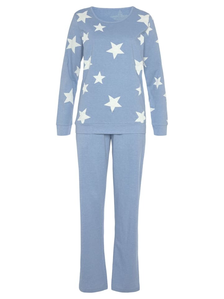 

Пижама VIVANCE DREAMS, цвет hellblau-marine-sterne