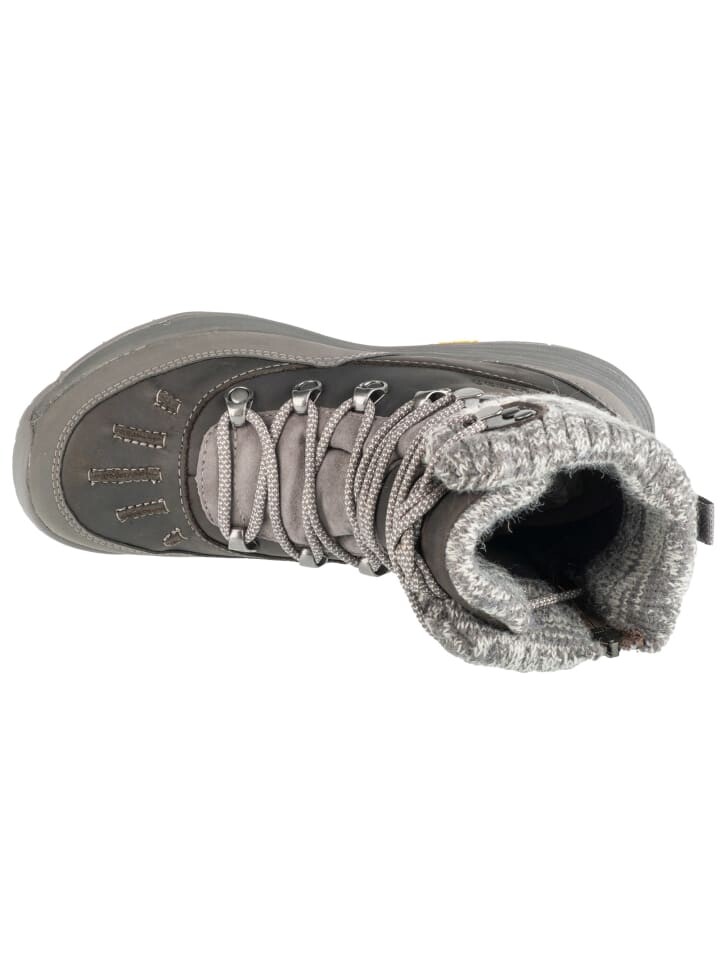 Ботинки женские Merrell Siren 4 Thermo средней высоты из нубука, серый — фото 3