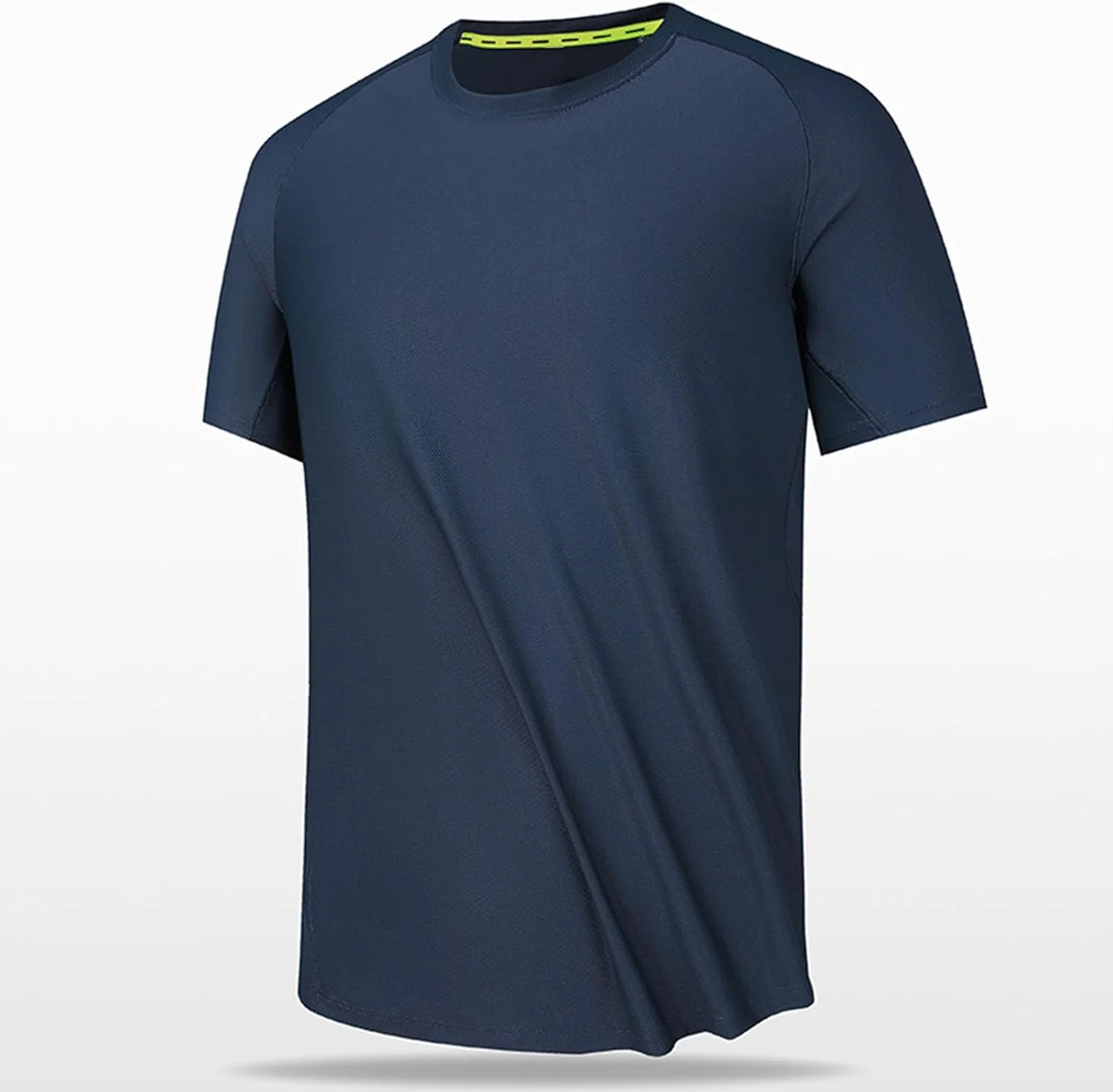 Футболка для мужчин Casual Short Sleeve Athletic Soft Shirts Plus Size — фото 2