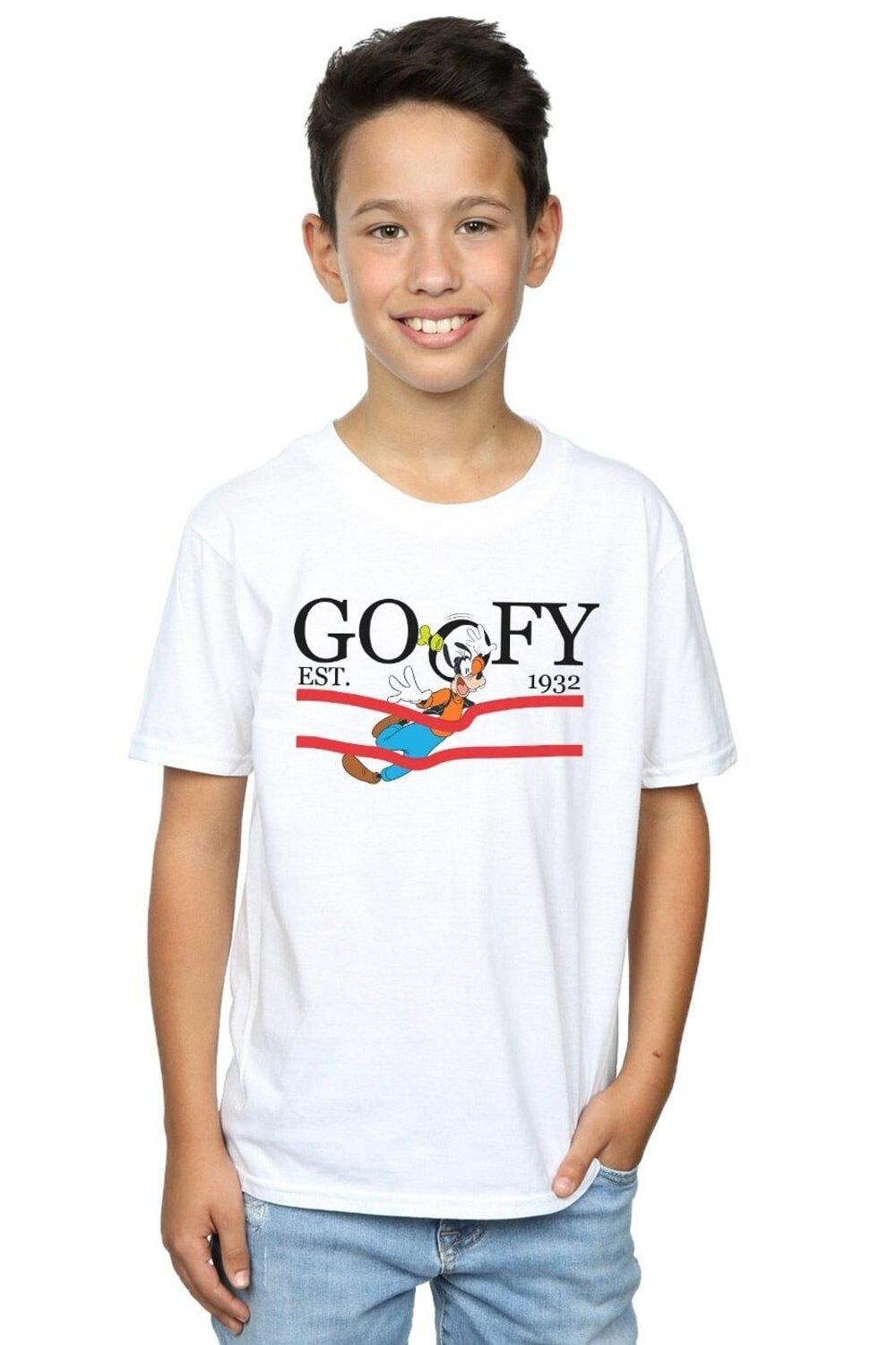 

Футболка Goofy By Nature Disney, белый