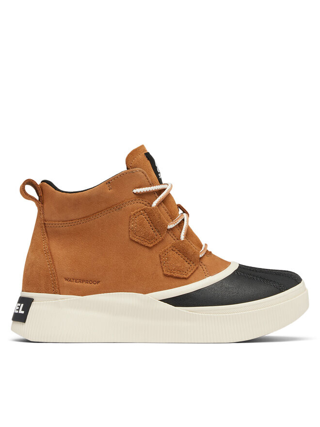 Зимние ботинки женские Sorel Out N About IV Classic замшевые на толстой подошве, коричневый