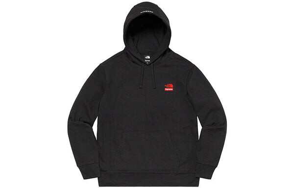Толстовка fw19 week 10 x the north face statue of liberty hooded sweatshirt black Supreme, черный — фото 2