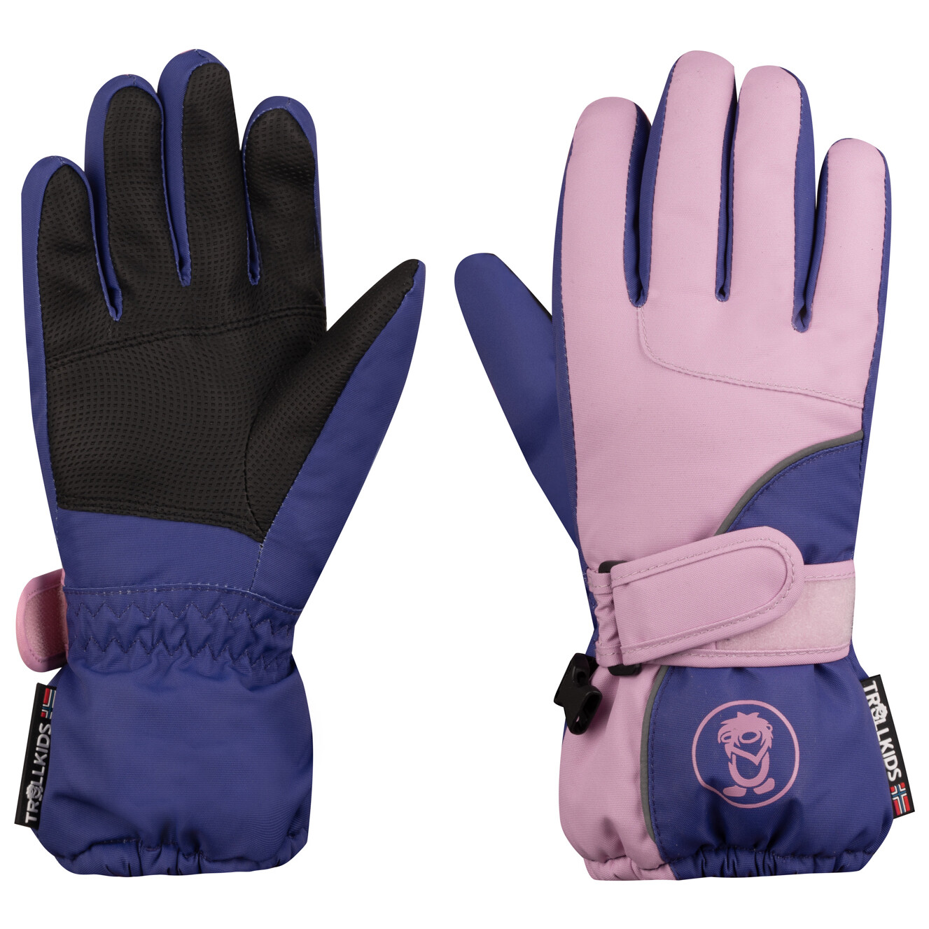 

Перчатки Trollkids Troll Glove, цвет Dark Purple/Pink Dawn