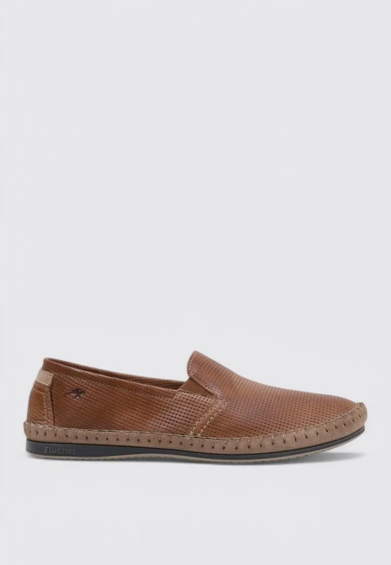 Мужские мокасины Fluchos 8674, Brown Leather 000 — фото 2