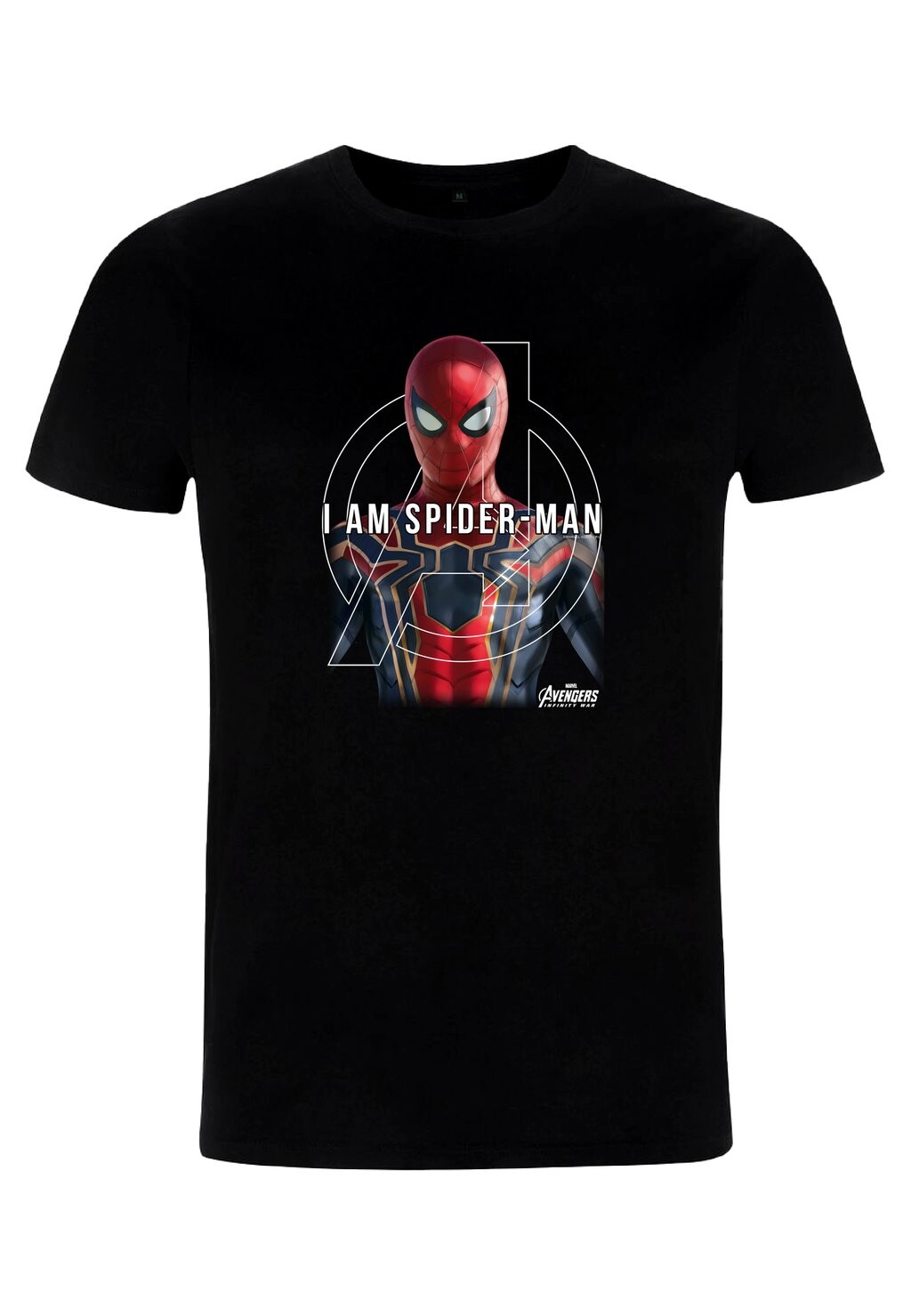 

Футболка с принтом AVENGERS INFINITY WAR NAMED SPIDERMAN Marvel, черный
