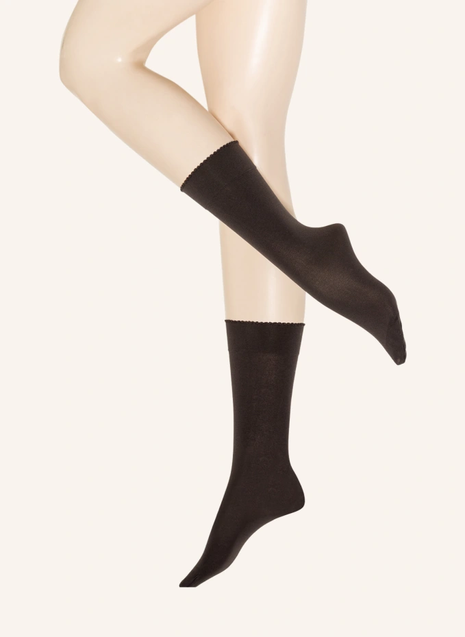 

Изысканные гольфы velvet de luxe Wolford, черный