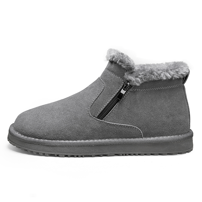 

Теплые мужские зимние ботинки длиной до щиколотки GNVA, Gray