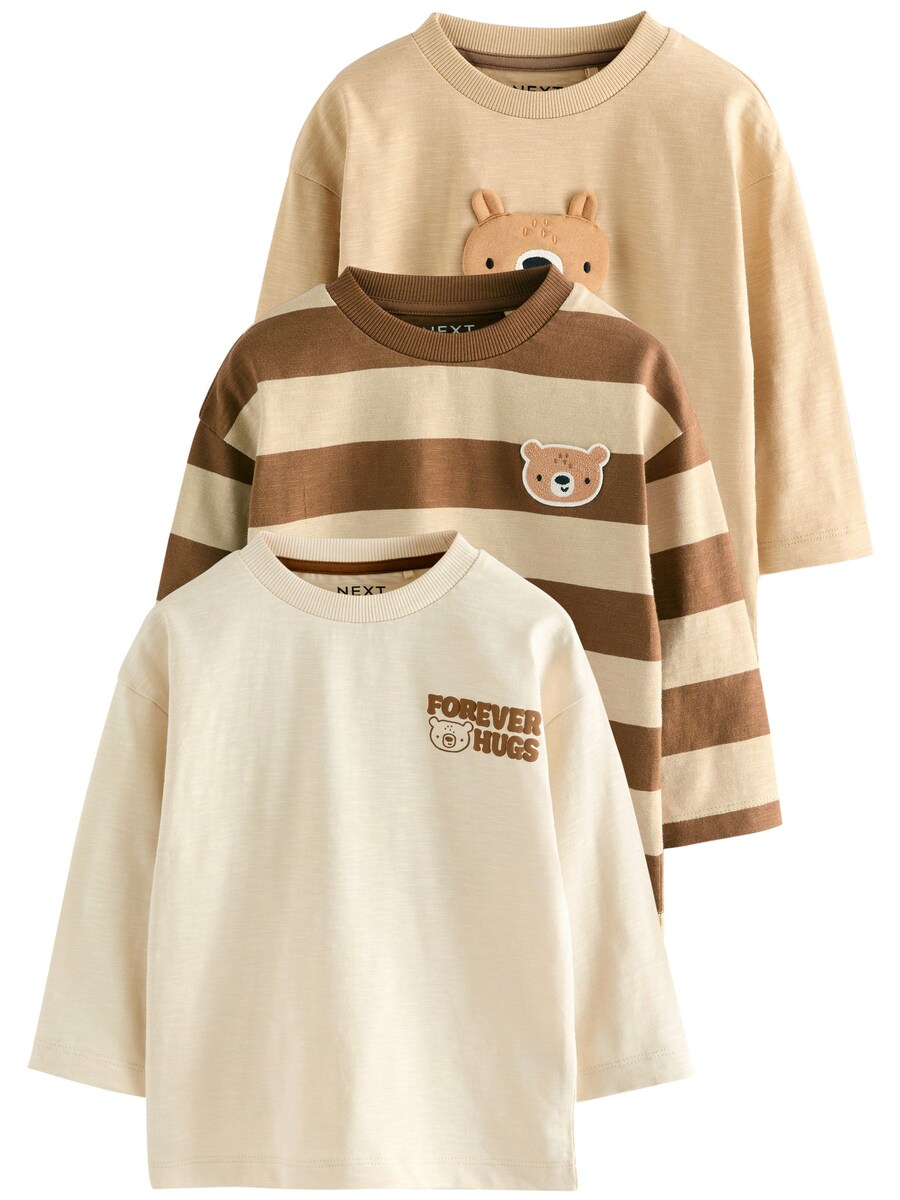 

Рубашка Next, цвет Cream/Sand/Brown