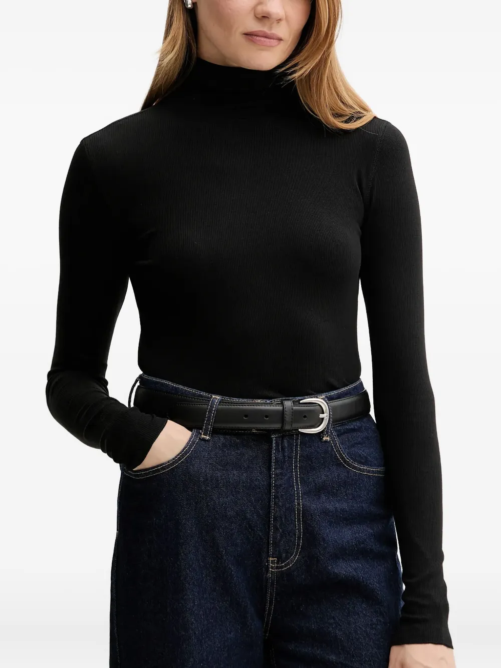 

Водолазка в рубчик POLO RALPH LAUREN, черный