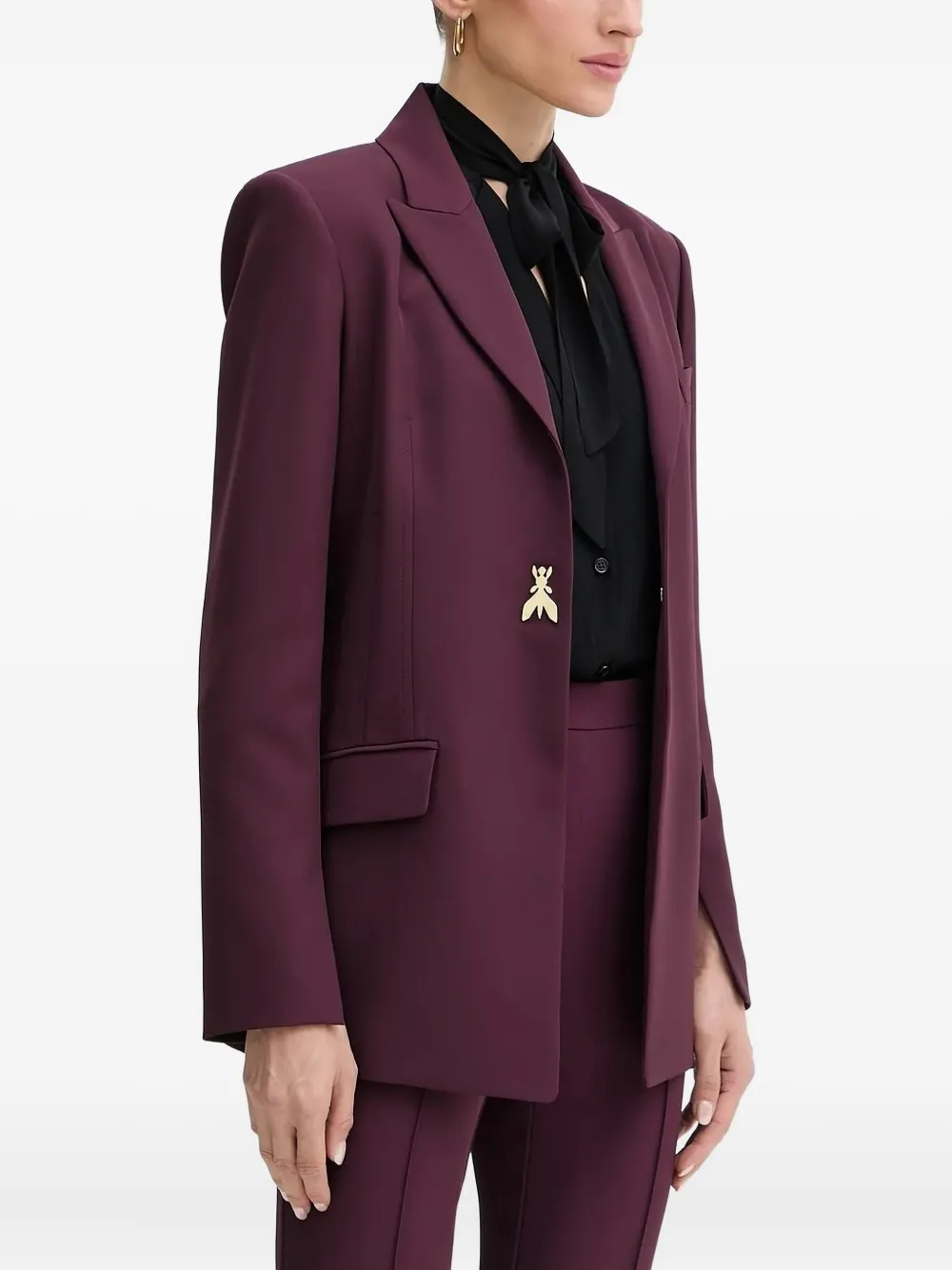 

Блейзер, украшенный насекомыми Patrizia Pepe, красный