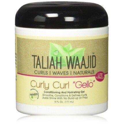 

Curly Curl Gelo Кондиционирующий и увлажняющий гель 6 унций Taliah Waajid