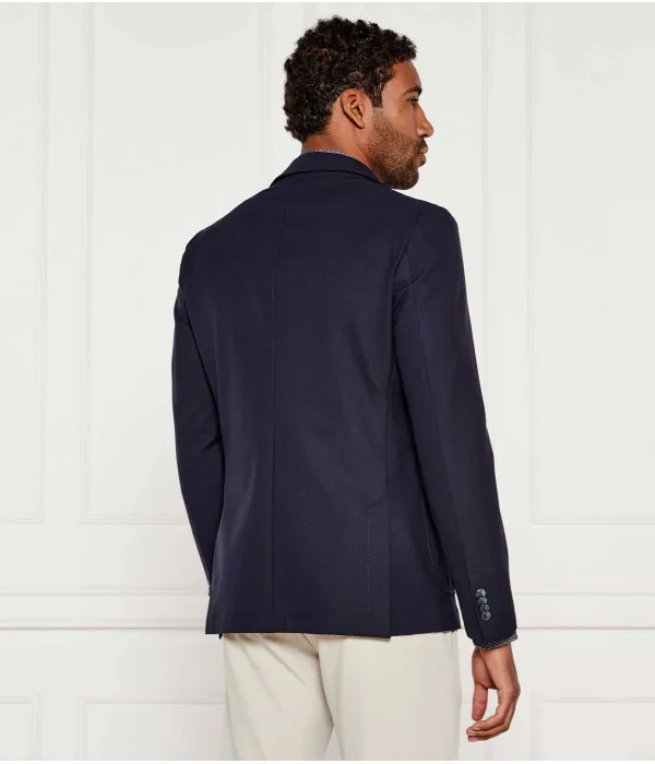 Элегантная куртка p-hanry-wg-253 Slim fit Boss, синий — фото 3