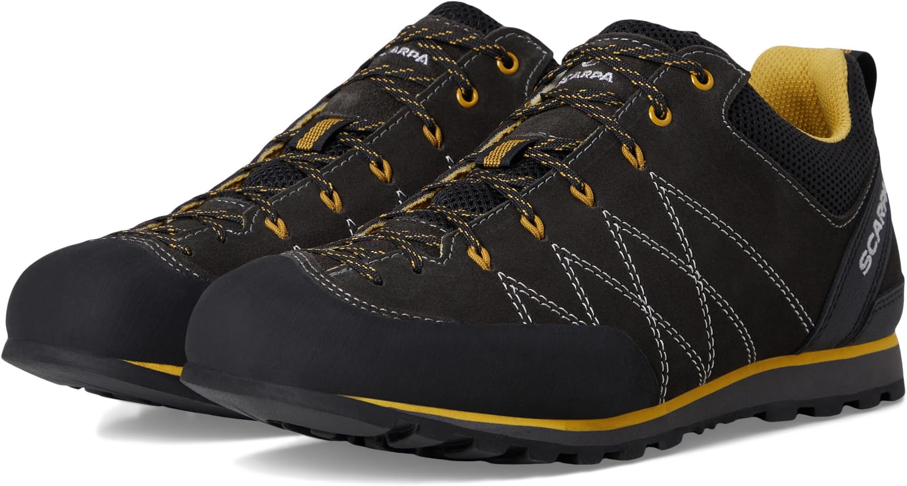 

Походные ботинки Scarpa Crux, цвет Shark/Mustard 1