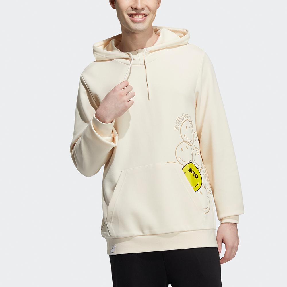 Smiley X Толстовка Мужская Ecru Adidas Neo — фото 3