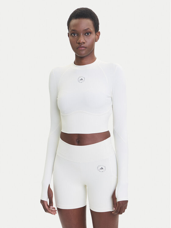 

Техническая футболка slim fit Training JM1403 Adidas By Stella Mccartney, бежевый