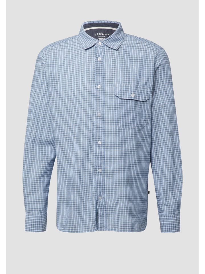 

s.Oliver Рубашка 62N1 небесно-голубого цвета