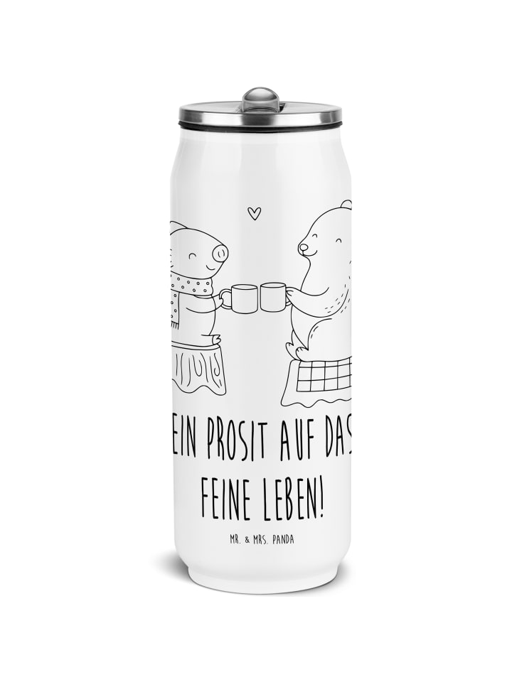 

Mr. & Mrs. Panda Бутылка воды, вечеринка в стиле «глинтвейн из свинины» с надписью белым цветом