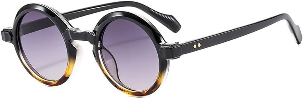 

Круглые солнцезащитные очки для женщин, с градиентной оправой, для мужчин, с защитой от УФ-излучения UV400, для занятий спортом на открытом воздухе, бега и езды на велосипеде generic, Black Leopard