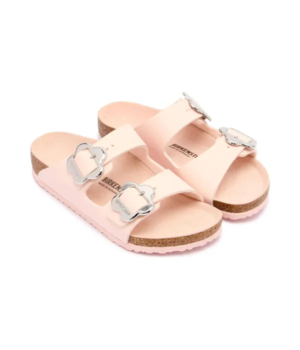 Тапочки из кожи Аризона Narrow fit Birkenstock, розовый — фото 3