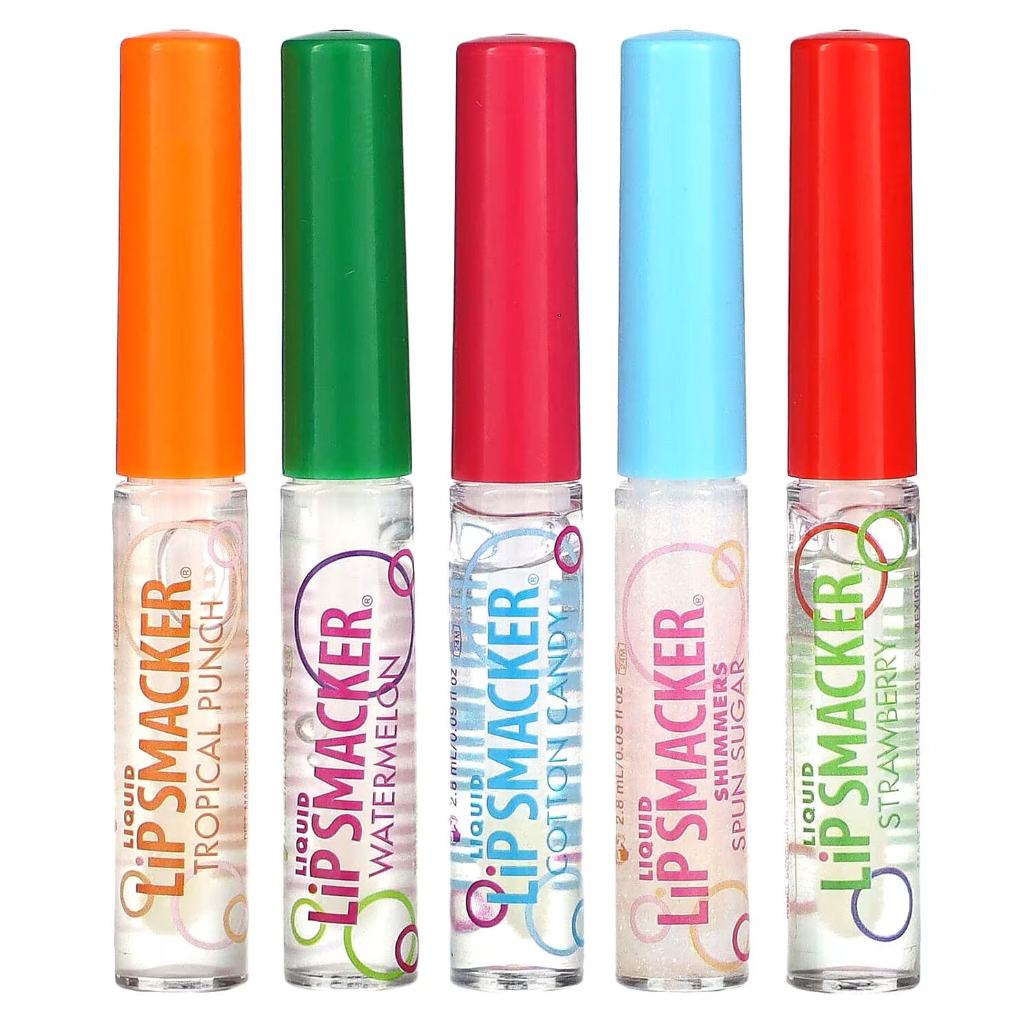 

Жидкий блеск для губ Lip Smacker Veriety Pack, 5 шт